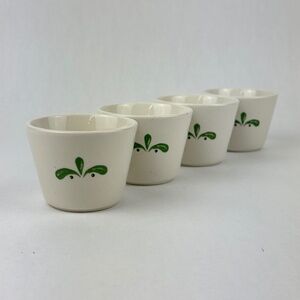 Vintage Toscana Restaurant Ware Olive Garden Sugar Caddy / Custard Cups Set/4